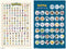 Trends International Wall Poster Pokemon Kanto Grid & Legandary Collector's Bundle, 22.375" x 34", Blue