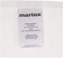 Martex 1C26548 Basic Ruffle Solid Polyester Machine Washable 15 Inch Drop Queen Bed Skirt, White