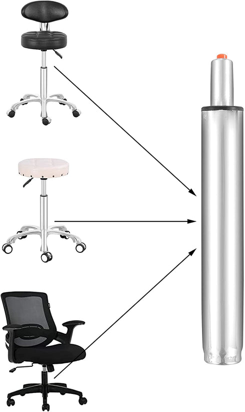 YXLLUX Adjustable Gas Lift Cylinder Office Gaming Chair Cylinder Replacement Parts,Hydraulic Lift Control for Stool Chair (13.5-21.5 inch)