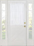 Stylemaster Splendor Batiste Door Panel, 56" by 40", White