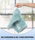 La Maison Cozy,24x17,Soft Absorbent Washable Bath Rugs for Bathroom, Microfiber Dries Quickly, Luxury Chenille Shaggy Non-Slip Bathroom Carpet Mats, Rugs for Bathtub and Shower Floor,Turquoise