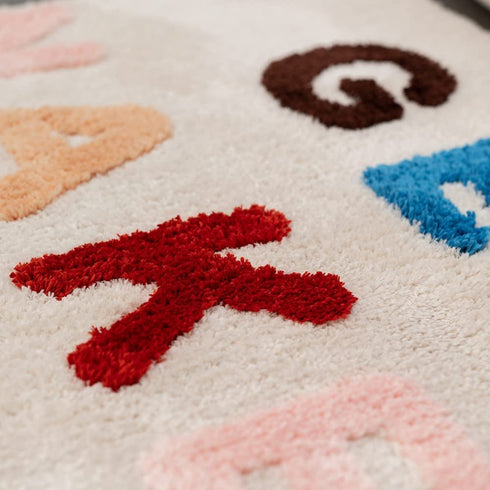 Abound Lifestyle Get Naked Bath Mat, Cute Bath Mat, Fade Resistant Cute Bathroom Decor, Funny Tufted Microfiber Bath Rug, Get Naked Rug, Machine Washable, Extra Large Bath Mat, Non-Slip (32?x20?)