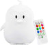 Yuede Kids Night Light (Silicone Light) USB Rechargeable Penguin Night Lights, 9 Colors Change with Touch Sensor and Remote Control for Baby/Kids/Adult Bedroom (Penguin)