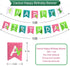 Cactus Party Decorations, Llama Birthday Party Supplies, Happy Birthday Party Banners Paper Lanterns Balloons for Tropical Mexican Fiesta Party Decorations