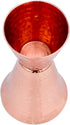 Prince of Scots Premium Hammered Pure Solid Copper Double Side Jigger, 1 ounce and 2 ounce Cups with 5 marks for measurement