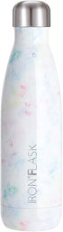 IRON °FLASK Retro Sports Water Bottle - 17 Oz, Vacuum Insulated Stainless Steel, Hot Cold, Double Walled, Thermo Mug, Cola Metal Canteen