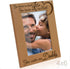 KATE POSH So There is This Girl, She Kinda Stole My Heart, She Calls me Daddy Natural Engraved Wood Photo Frame, Father Daughter Gifts, Father's Day, Best Dad Ever, New Baby, New Dad (4x6 Vertical)