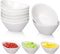 Taeochiy 8 Pack Ceramic Dipping Bowls, 3 Oz Soy Sauce Dish, Gravy Boat Sauce Bowls, Dip Bowl, Sauce Dish for BBQ and Party
