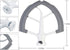 Flex Edge Beater for Kitchenaid 6 Quart Bowl- Lift Stand Mixer, Beater Paddle with Scraper for 6 QT Bowl- Lift Mixers, Attachments for Mixer 6 qt