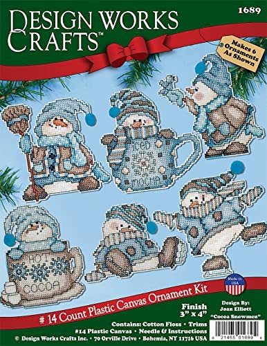 Design Works Crafts Counted Cross Stitch Ornament Kit, Multi