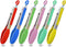 HINMAY Small Tongs Set 7-Inch Mini Tongs with Silicone Tips, Set of 6 (Red Blue Green Pink Mint Yellow)