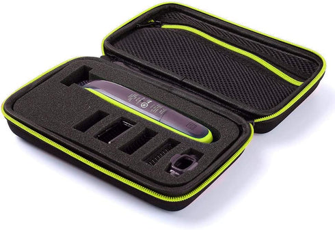 Carrying Case for Philips Norelco OneBlade Electric Trimmer Shaver QP2520/90 ,QP2520/70,Hard Case Storage Carrying Box Cover Bag