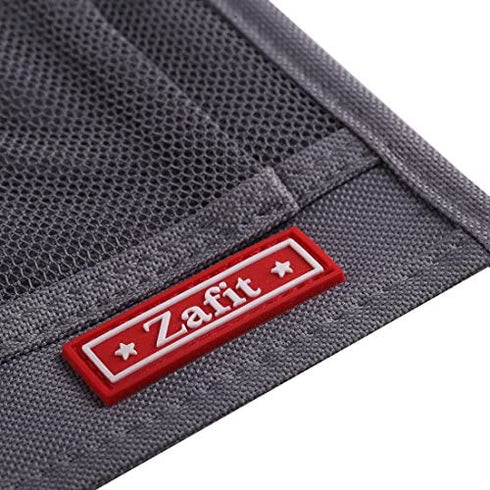 Zafit 6 Pockets Bedside Storage Organizer, Table Cabinet Storage Organizer Bedside Organizer Caddy for Remotes Phone Glasses (6 Pockets-Grey)