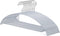 Nature Smile 10 Pack Non-Slip Suit Hanger,Coat Jacket Hangers,Sweater Hangers,PVC-Coating Metal Hangers for Pants,Shawls,Belts,Bras - Dimple & Crease Free T-Shirt Hangers,Silvery Grey Color