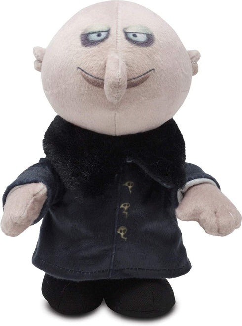 Cuddle Barn | Addams Family Animated Plush Collectible | Fun Walking Doll Toy for Movie Fans and Halloween | Plays The Addams Family Theme Song … (Uncle Fester Runner)