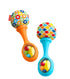 Fisher-Price Maracas, Set Of 2 Newborn Toys, Blue And Orange, Rattle 'N Rock Maracas, Baby Toys For Ages 3+ Months
