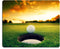 Golf Course Mouse pad,Golf Ball Near Hole Personality Desings Gaming Mouse Pad