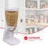 Home Basics Single Cereal Dispenser, White
