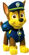 7 Inch Chase Paw Patrol Pup Wall Decal Sticker Pups Puppy Puppies Dog Dogs Removable Peel Self Stick Adhesive Vinyl Decorative Art Kids Room Home Decor Children 4 x 7 1/2 inches