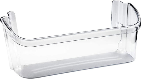 AMI PARTS 240363702 14.3in(L)×4.2in(W)×5.5in(H) Clear Refrigerator Door Bin Side Shelf for Frigidaire, Kenmore Refrigerator - Replaces 240363704, 240363705, 240363708, AP2116106, PS430207