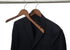 Nature Smile Solid Gugertree Wood Shirt and Dress Hangers with Notches with Anti-Rust Chrome Hook Pack of 10 (Retro)