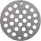 VOURUNA 4-Inch Screw-in Shower Drainer Cover Replacement Floor Strainer Floor Drain Brushed Nickel