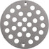 VOURUNA 4-Inch Screw-in Shower Drainer Cover Replacement Floor Strainer Floor Drain Brushed Nickel