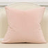 Avigers 22 x 22 Inches Pink White Gold Leather Striped Patchwork Velvet Cushion Case Luxury Modern Throw Pillow Cover Decorative Pillow for Couch Living Room Bedroom Car