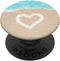 Heartfelt Beach - Cell Phone Mount & Hand Holder Knob 6836 PopSockets PopGrip: Swappable Grip for Phones & Tablets