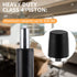MASTERY MART Office Chair Gas Lift Cylinder Replacement, Heavy Duty 320LBs/146KGs, Universal Size Fits Most Office Chair and Swivel Chair, 4'' Length Extension (Matte Black)