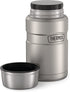 THERMOS Stainless King Vacuum-Insulated Food Jar, 24 Ounce, Matte Steel