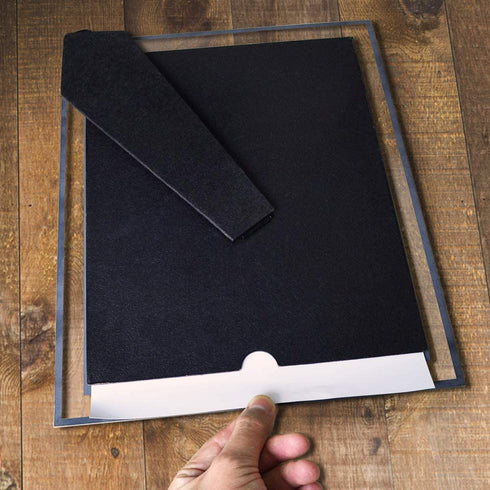 8.5x11 Picture Frames Glass 8.5 x 11 Frame Tabletop Display, 2 Pack