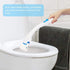 Strnek Disposable Toilet Cleaning Brush Washable Toilet Brush Toilet Pure Cotton Replaceable Concentrated Detergent Head for Home Bathroom