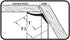 M-D Building Products Available 3822 Vinyl Garage Door Top and Sides Seal, 30 Feet, White