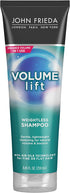 John Frieda Volume Lift Lightweight Shampoo for Natural Fullness, 8.45 Ounces, Safe for Colour-Treated Hair, Volumizing Shampoo for Fine or Flat Hair