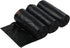 Xowine 3 Gallon Drawstring Trash Bags, Black Garbage Bag, 105 Counts