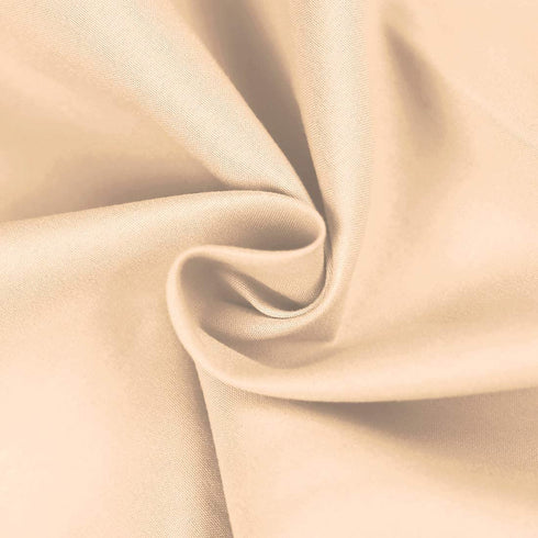 Basic Choice 2-Pack Flat Sheets, Breathable Series Bed Top Sheet, Wrinkle, Fade Resistant - Twin, Beige