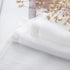 MIULEE Sheer Curtains 108 inches Long White Linen Textured Sheer Curtains Elegant Solid Drapes Rod Pocket Sheer Curtains 2 Panels for Bedroom Living Room