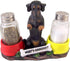 Hot N' Spicy Dachshund Salt & Pepper Shaker Holder
