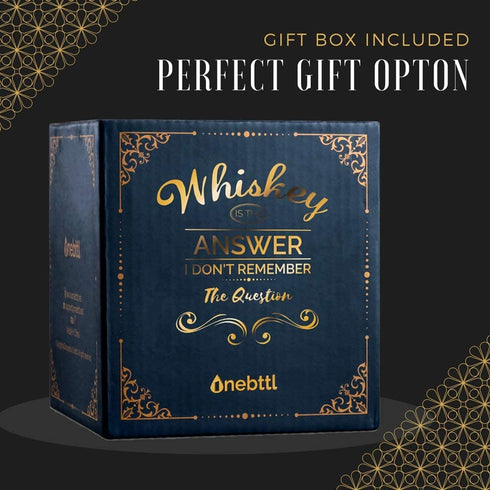 Funny Birthday Gifts for Men&Him, Father's Day Gifts for Dad, Dad Gifts from Daughter/SonBirthday Whiskey Glass for Boyfriend, Best Friends, Coworkers, Husband, Brother, Uncle, Boss - February