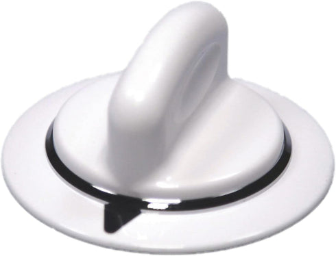 GE WE01X20374 Genuine OEM Timer Knob (White) for GE Dryers