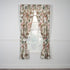 Ellis Curtain Brissac Lined Scallop Valance, 70 x 17, Red