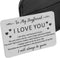 to My Boyfriend Gifts Wallet Card Insert for Him Men from Girlfriend to Boyfriend Husband to Be Christmas Valentine Stocking Suffers Anniversary Birthday Gifts I Love You Note Engagement Gifts Fiance