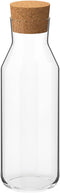 Ikea 365+ Drip-Free Carafe with Cork Stopper Lid, Glass Water Pitcher, Glass Fridge Carafe, Ice Tea Maker (2)
