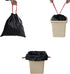 Begale 5 Gallon Drawstring Trash Bags, Black (115 Counts/3 Rolls)
