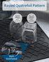 Dish Drying Mats for Kitchen Counter Heat Resistant Mat (16" x 18, BLACK)
