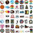 100 Pcs Volleyball Stickers,Volleyball Stickers Gifts,Volleyball Gifts for Teen Girls,Stickers for Water Bottles Rewards Decal Laptop Hydro Flask Water Bottle Car Computer Guitar Skateboard Luggage