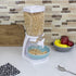 Home Basics Single Cereal Dispenser, White