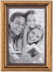 Malden International Designs 2177-46 Classic Wood Picture Frame,4x6, Gold