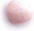 Polar Jade Heart Shaped Rose Quartz Puffy Heart Stone 45mm (1.8") for Chakra Energy Healing, Reiki, Meditation, Massage and Decoration